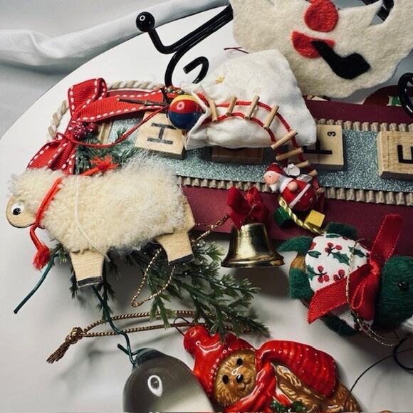 Grab Bag 14, Christmas Ornaments, Mixed Lot handmade Gordon Fraser Santa Holiday - Picture 12 of 16